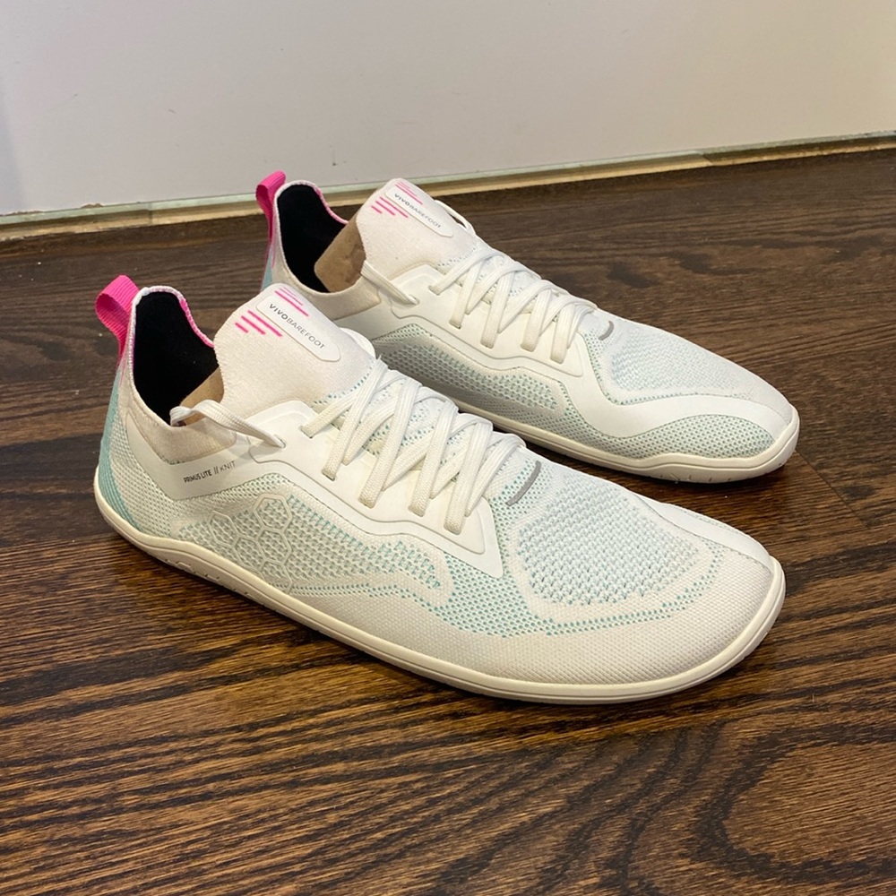 Brand new Vivo Barefoot prints lite knit L blue tint size 41 EU